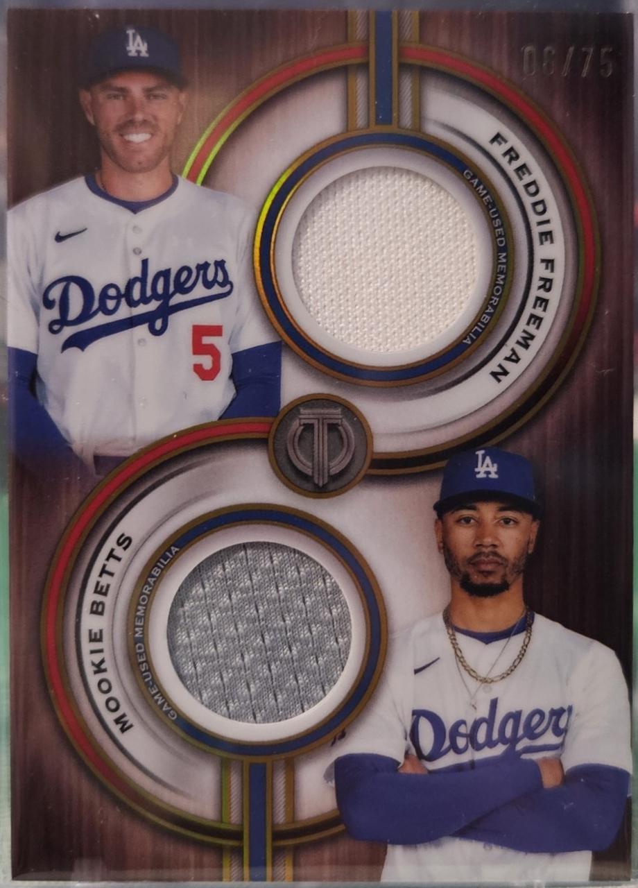 Mookie Betts / Freddie Freeman  [Gold] #TPDR-FB