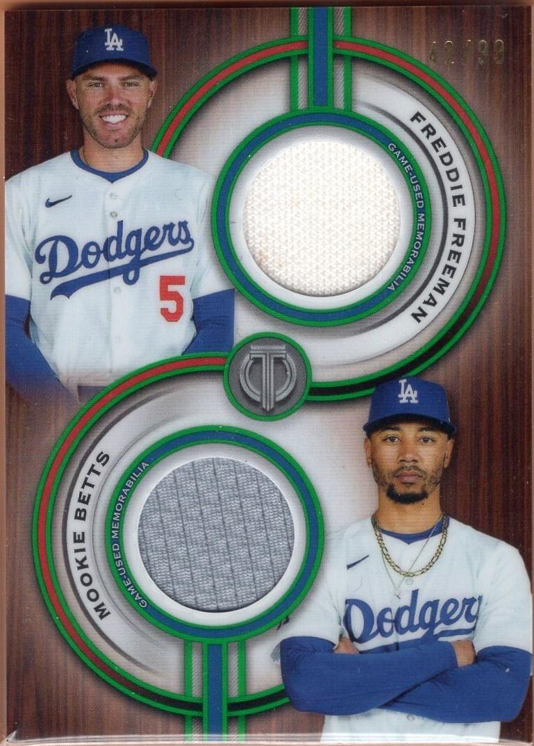 Mookie Betts / Freddie Freeman  [Green] #TPDR-FB