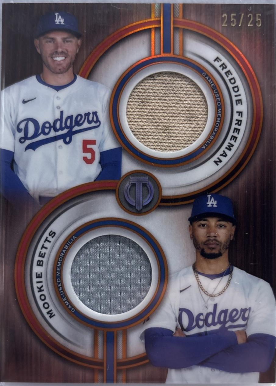 Mookie Betts / Freddie Freeman  [Orange] #TPDR-FB