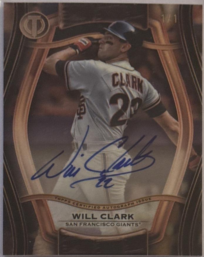 Will Clark [Black] #PTGA-WC