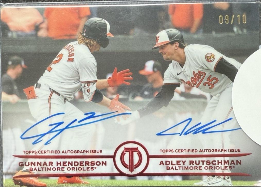 Adley Rutschman / Gunnar Henderson [Red] #TTG-RH