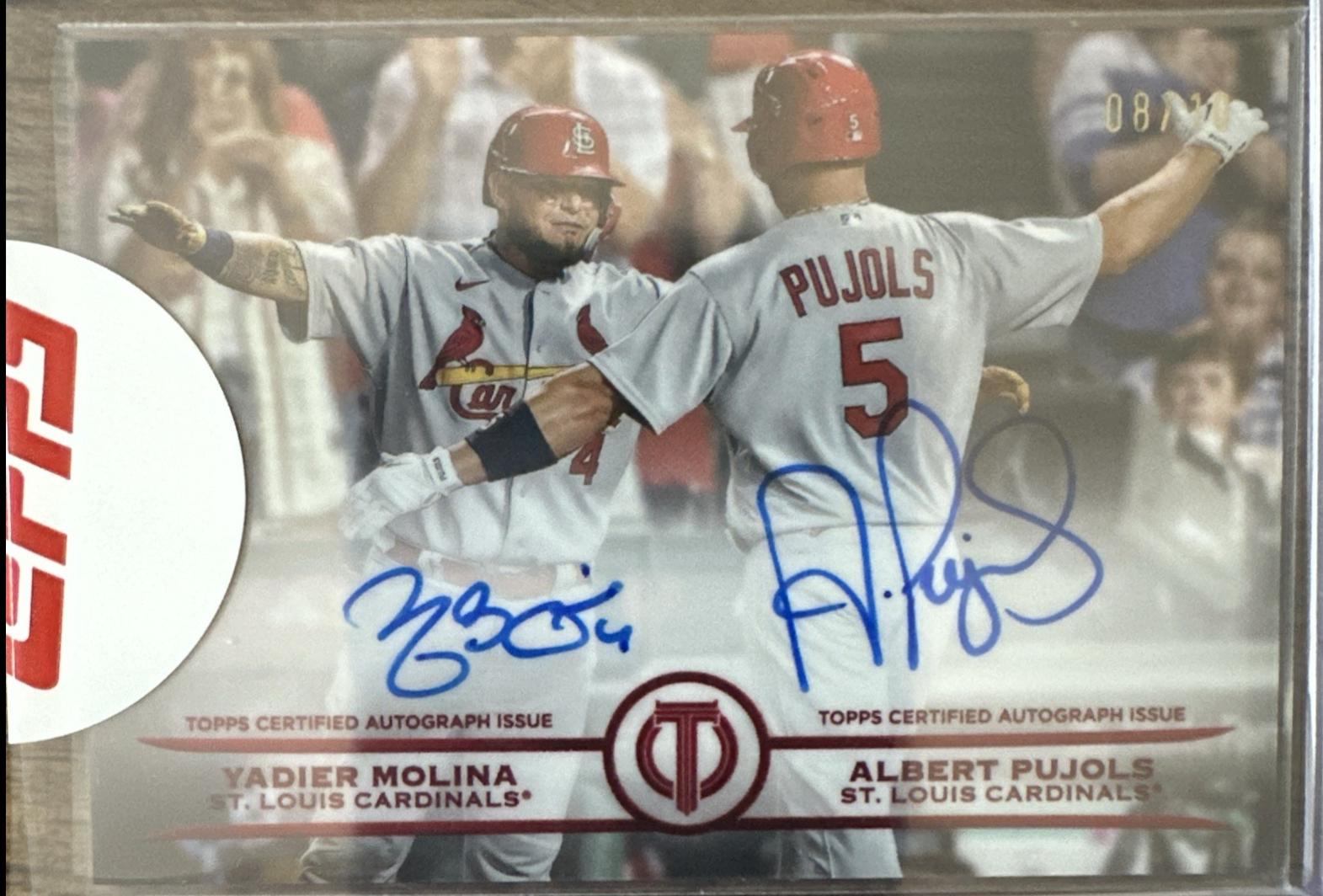 Albert Pujols / Yadier Molina [Red] #TTG-PM