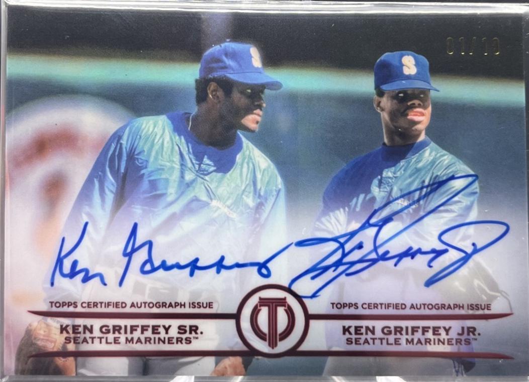 Ken Griffey Jr. / Ken Griffey Sr. [Red] #TTG-KG