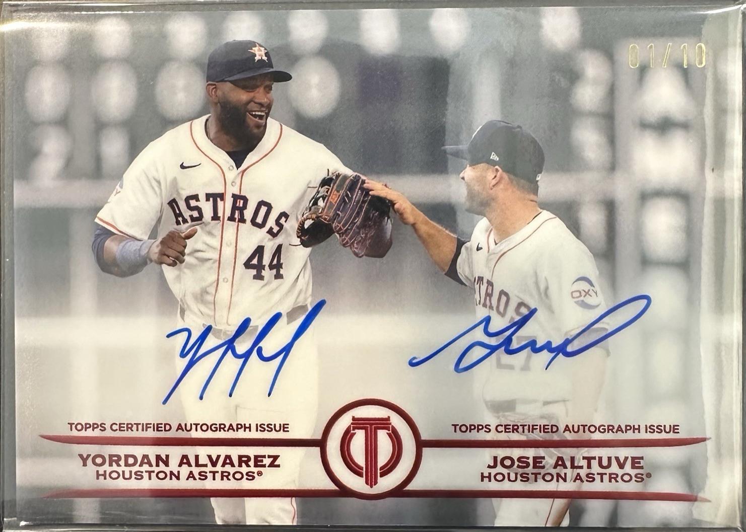 Yordan Alvarez / Jose Altuve [Red] #TTG-AAV