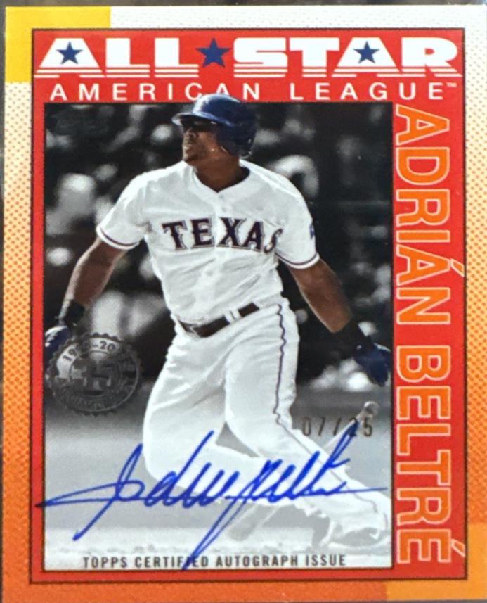Adrian Beltre [Orange] #90AS-ABE