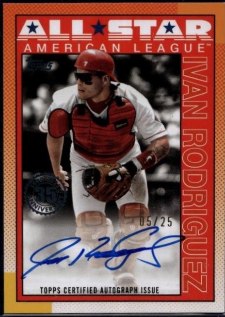 Ivan Rodriguez [Orange] #90AS-IR