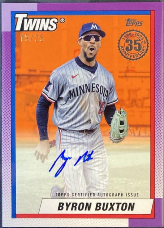 Byron Buxton [Orange] #90AU-BB