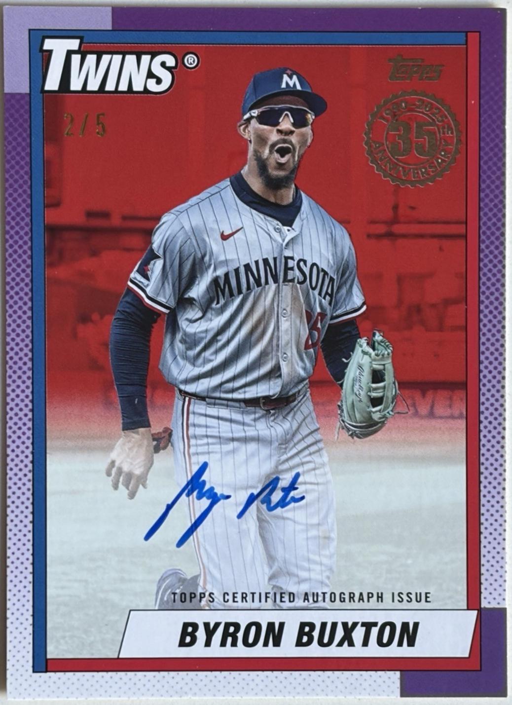 Byron Buxton [Red] #90AU-BB