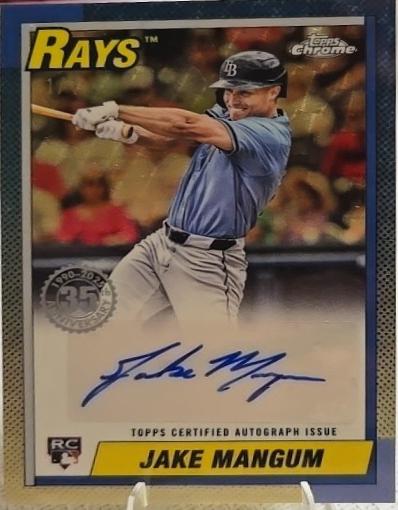 Jake Mangum [Platinum] #90AU-JMN