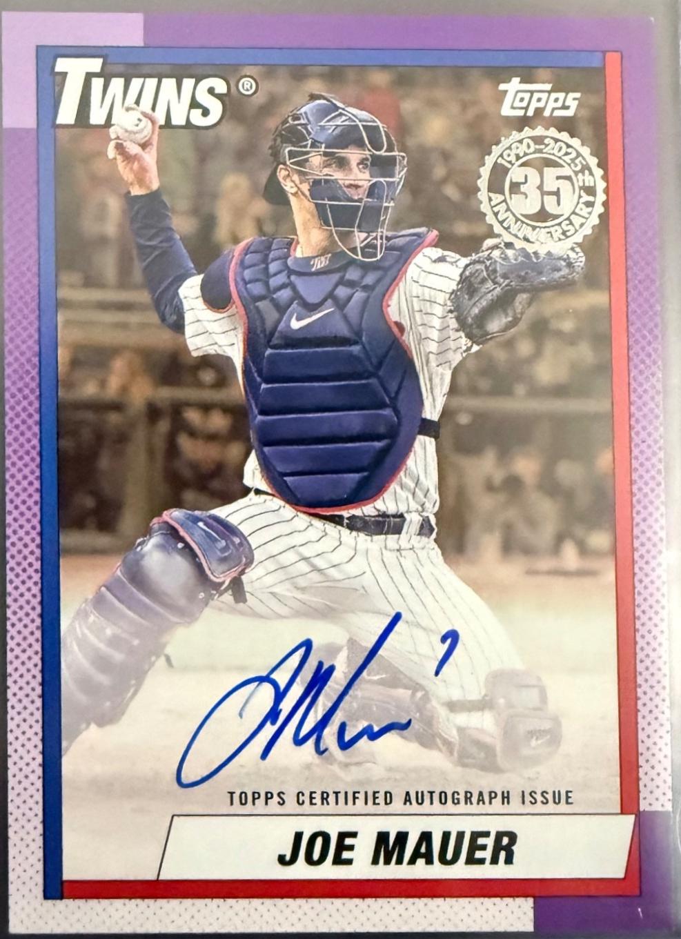 Joe Mauer [Gold] #90AU-JM
