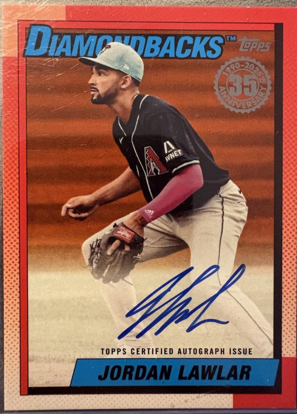 Jordan Lawlar [Orange] #90B2-JL