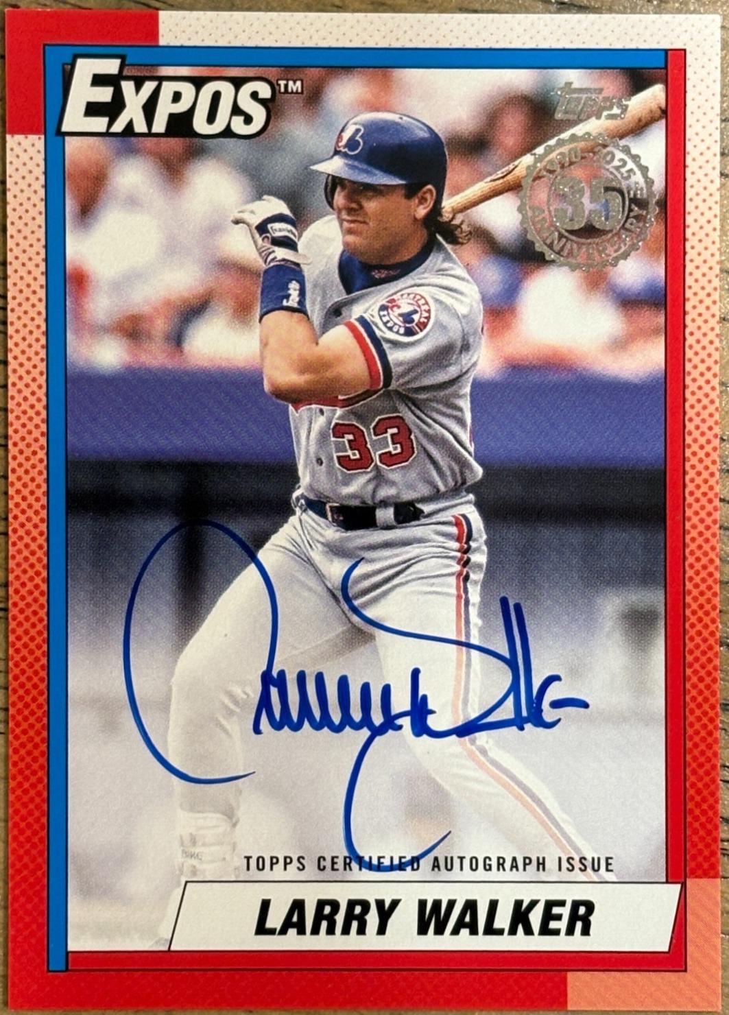 Larry Walker #90A-LW