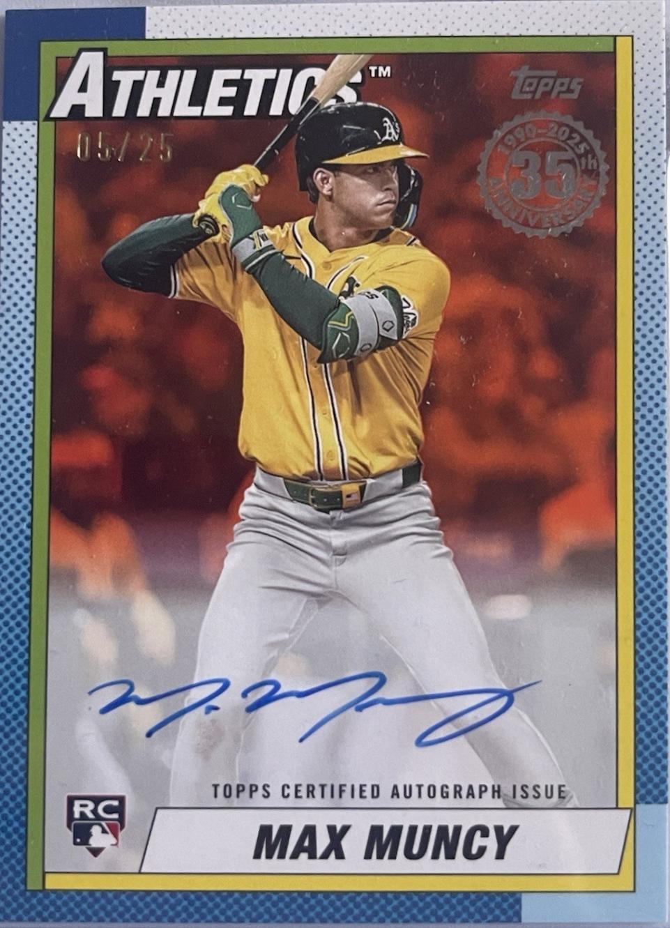 Max Muncy [Orange] #90AU-MMU