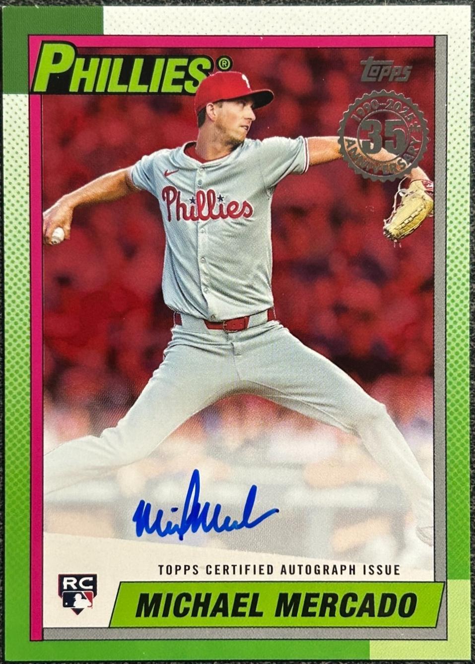 Michael Mercado [Red] #90A-MME