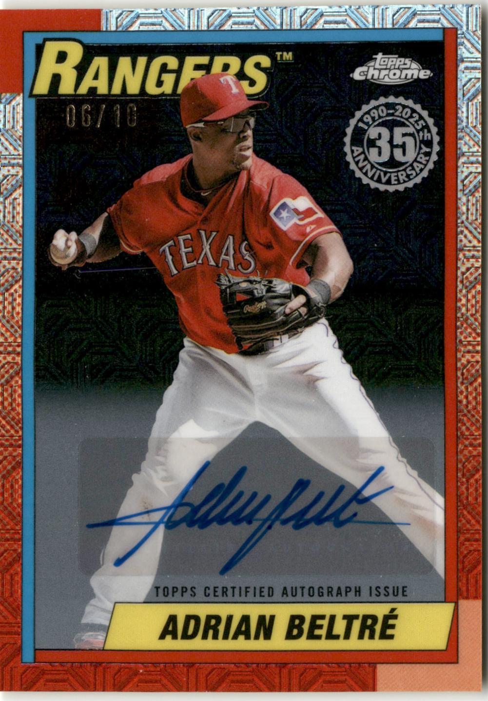 Adrian Beltre [Autograph] #U90C-50