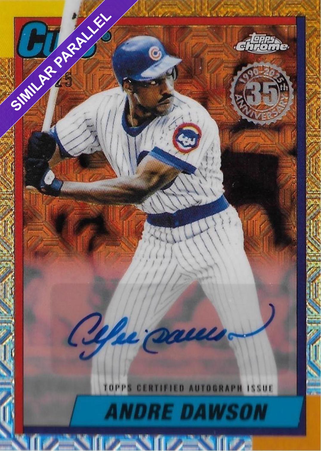 Andre Dawson [Autograph] #U90C-18