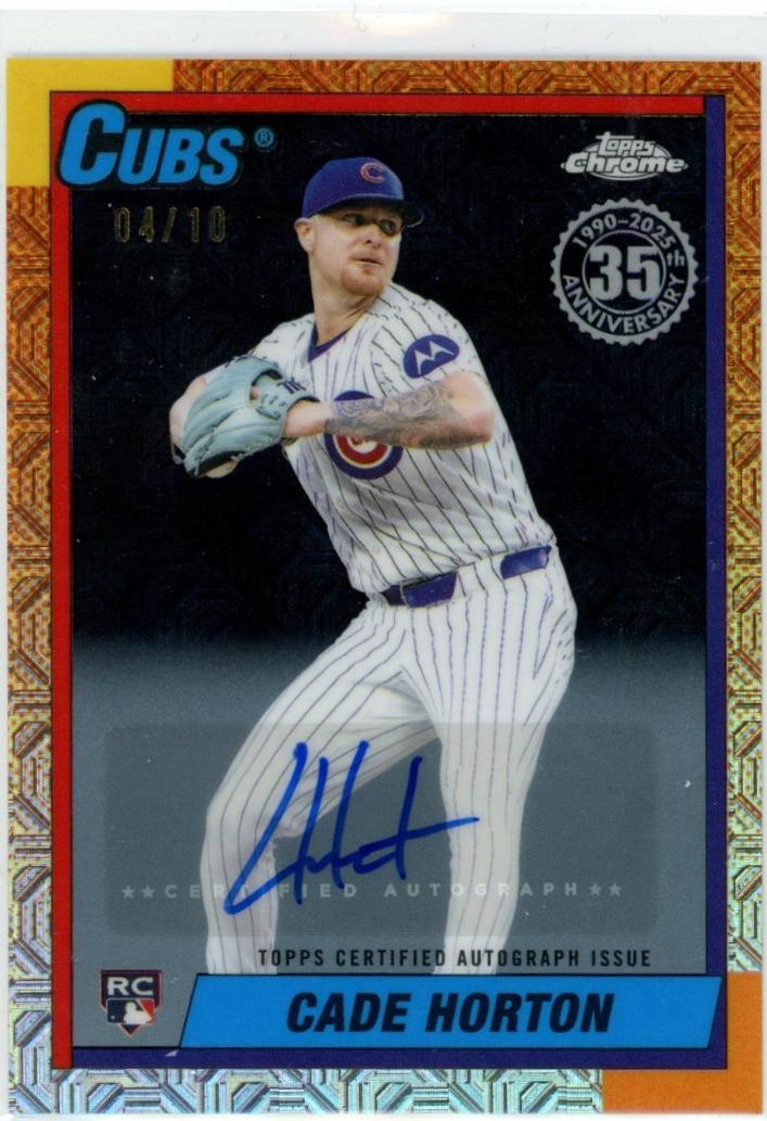 Cade Horton [Black Autograph] #U90C-72