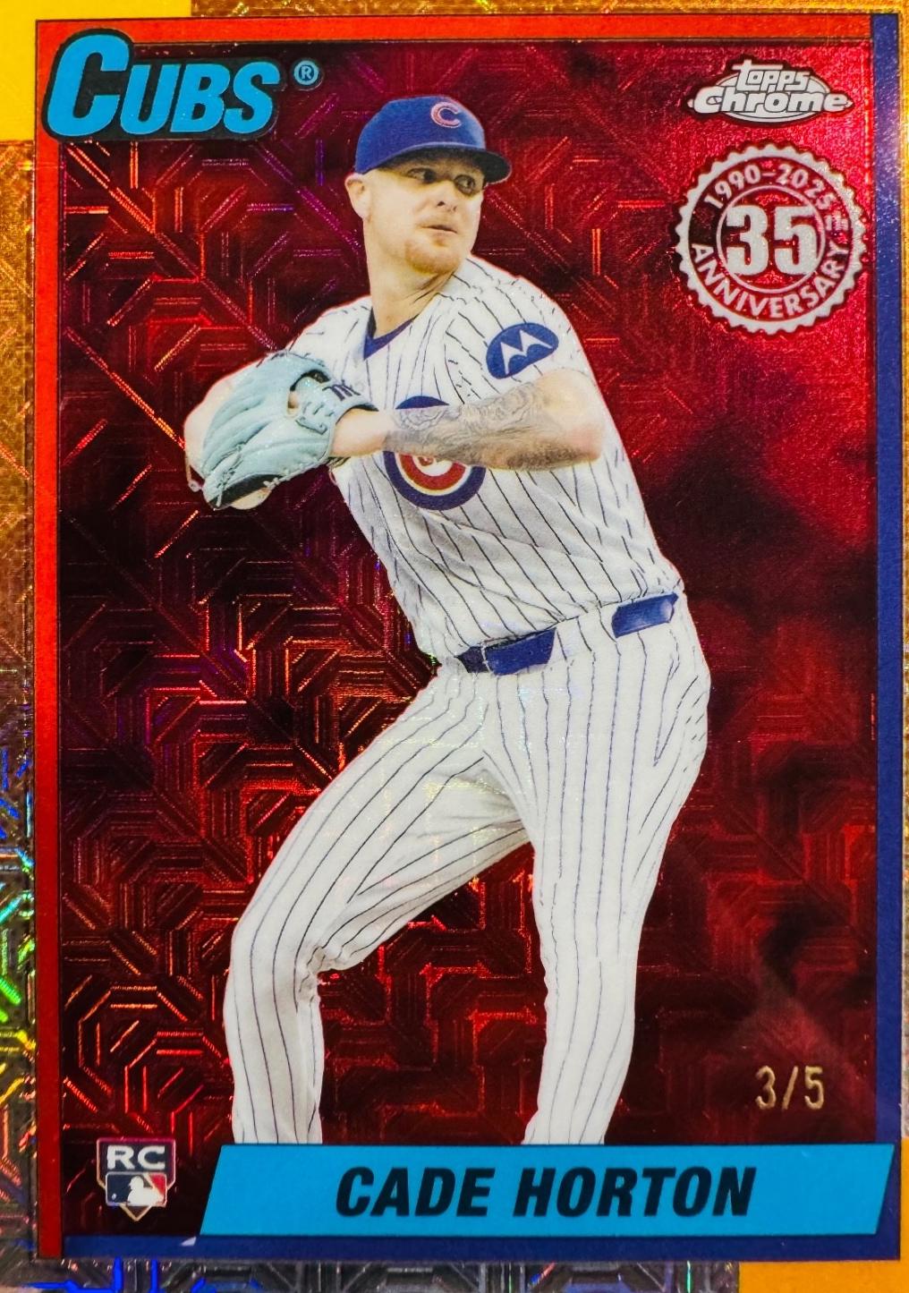 Cade Horton [Red Autograph] #U90C-72