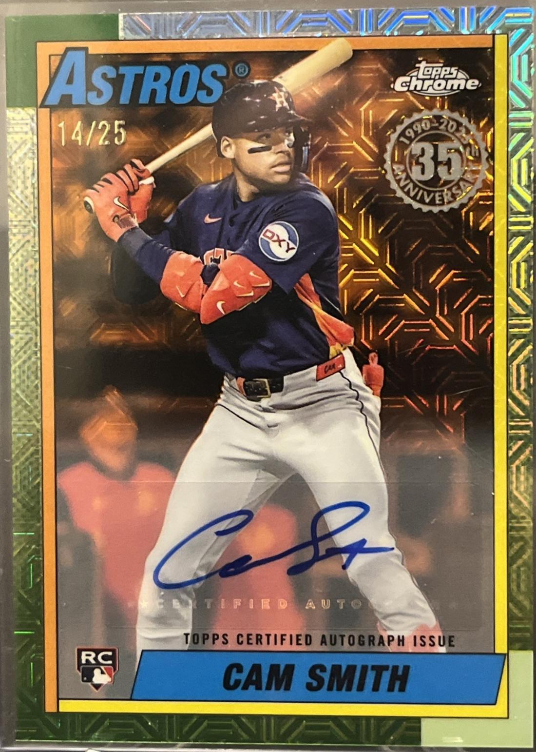 Cam Smith [Orange Autograph] #U90C-96
