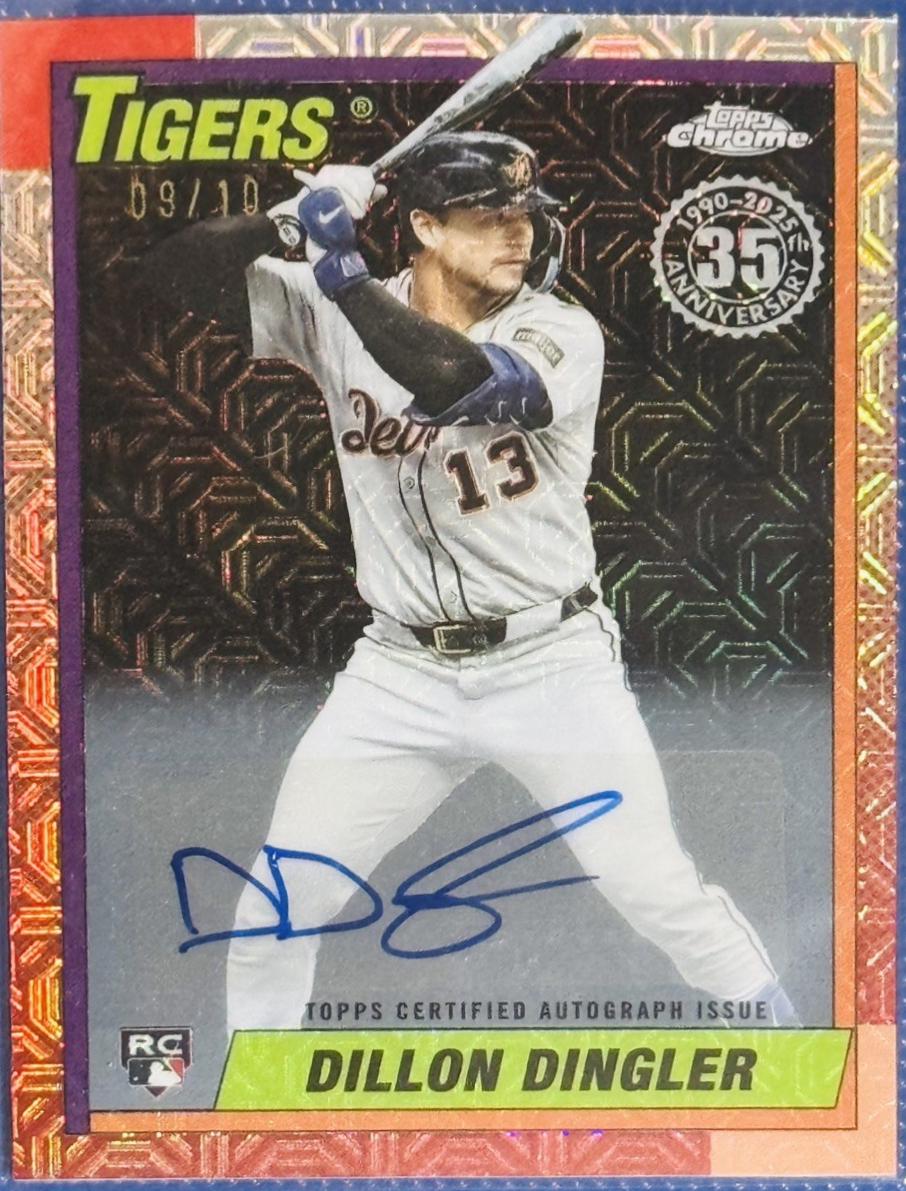 Dillon Dingler [Black Autograph] #U90C-75
