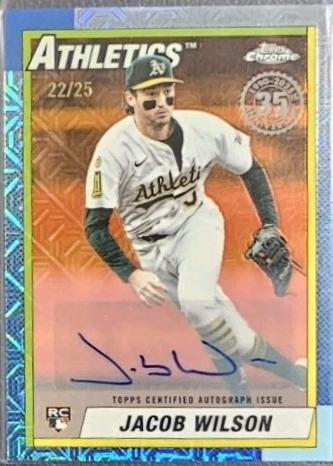 Jacob Wilson [Orange Autograph] #U90C-67