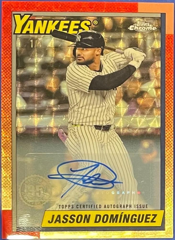 Jasson Dominguez [SuperFractor Autograph] #U90C-63