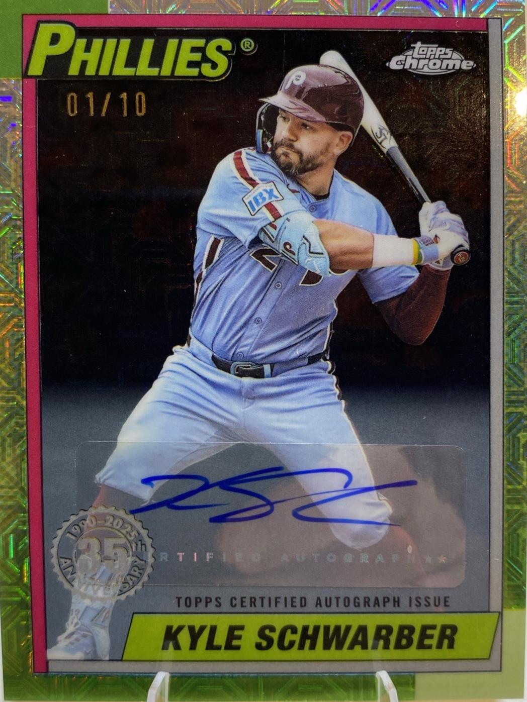 Kyle Schwarber [Black Autograph] #U90C-17