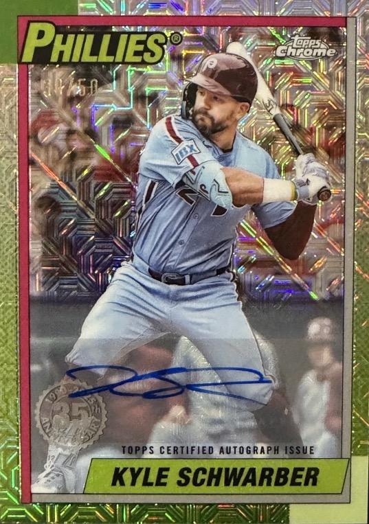 Kyle Schwarber [Mojo Autograph] #U90C-17