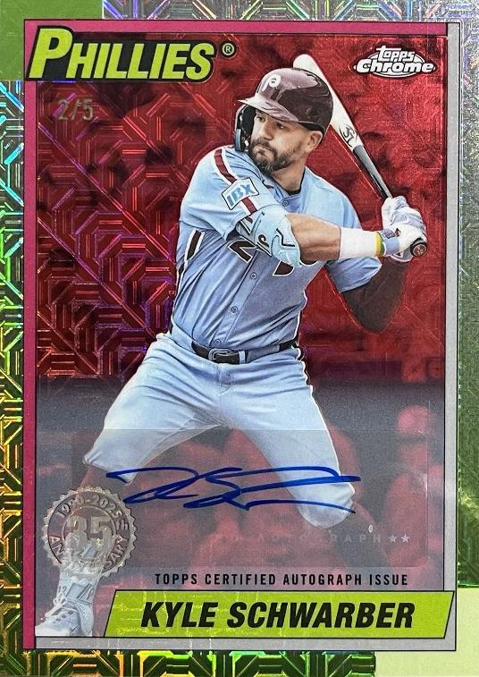 Kyle Schwarber [Red Autograph] #U90C-17