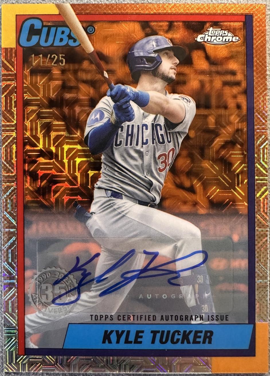 Kyle Tucker [Orange Autograph] #U90C-21