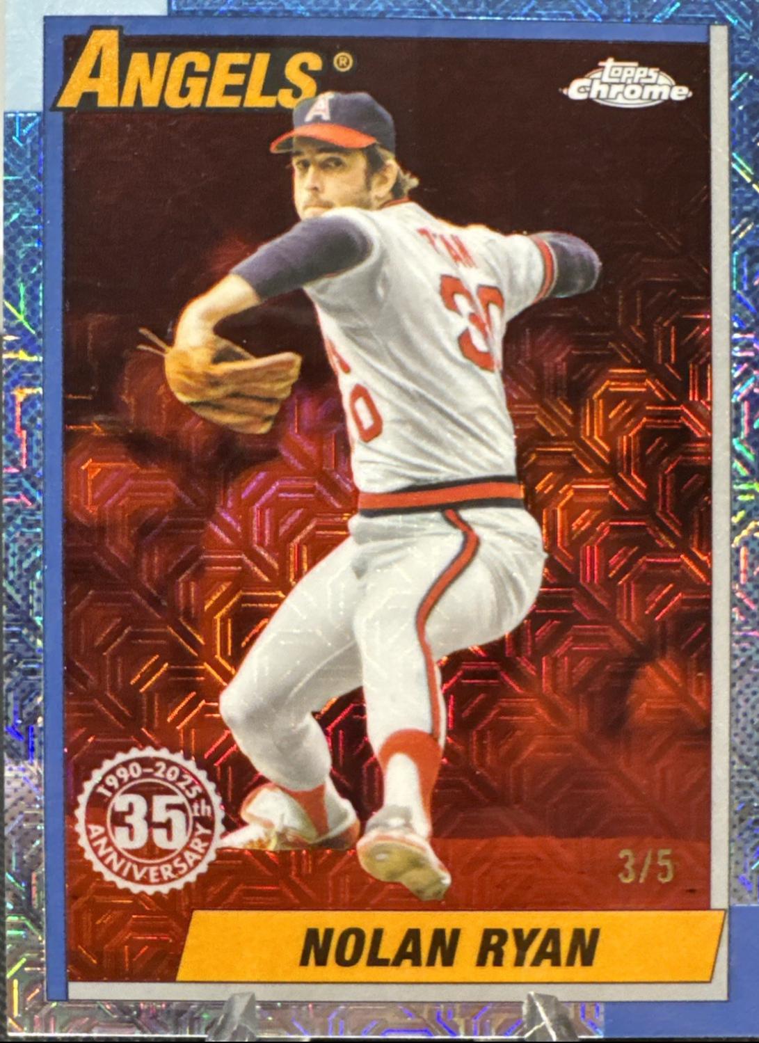 Nolan Ryan [Red Autograph] #U90C-88