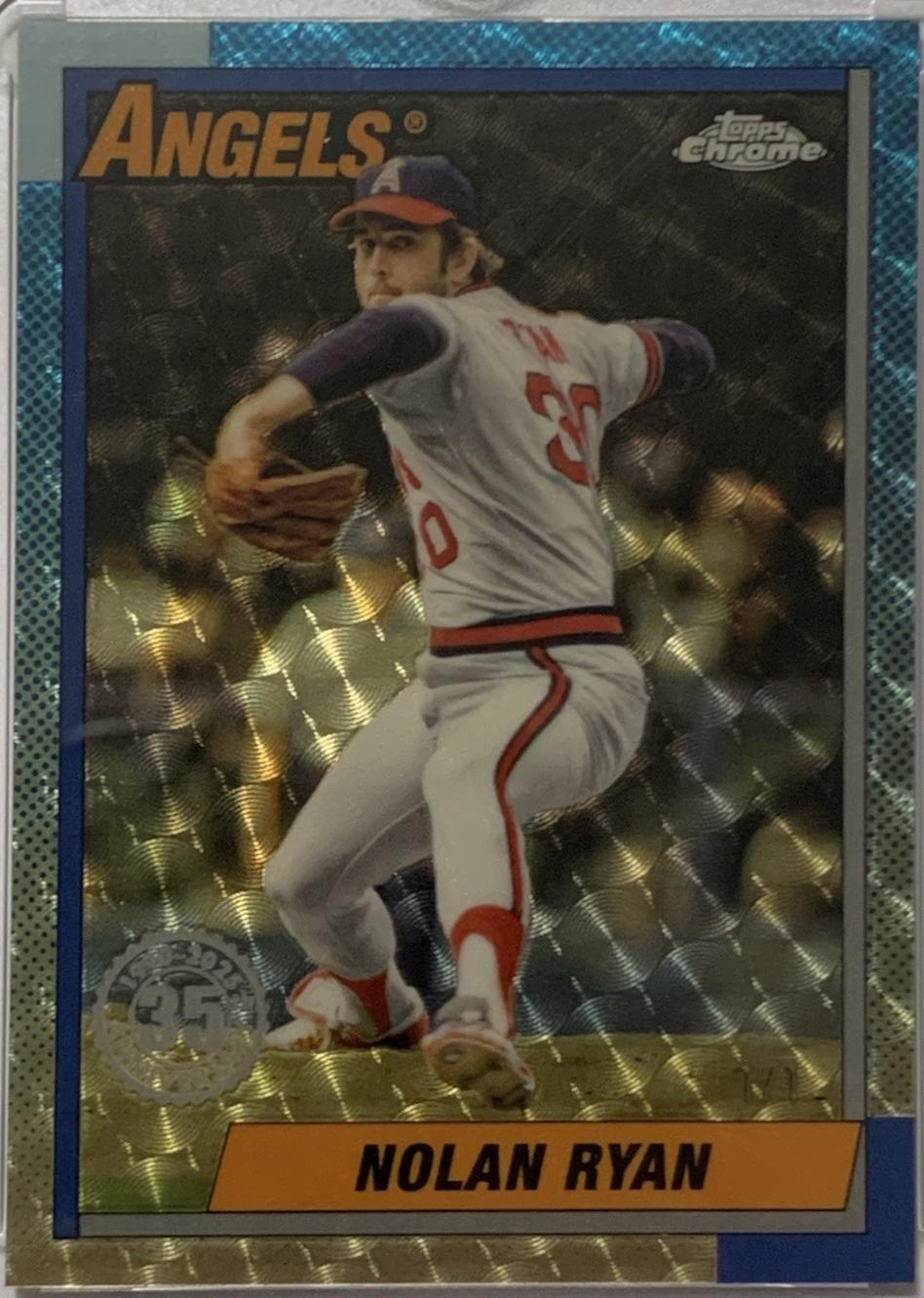 Nolan Ryan [SuperFractor Autograph] #U90C-88