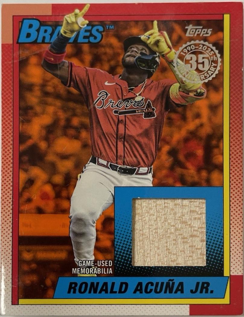 Ronald Acuna Jr. [Orange] #90RU-RAJ