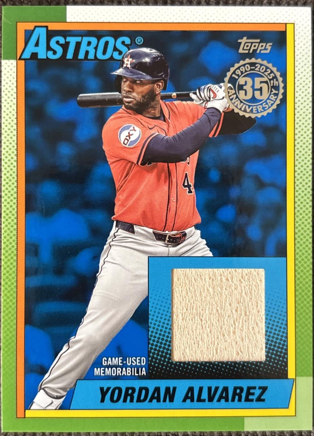 Yordan Alvarez [Blue] #90RU-YA