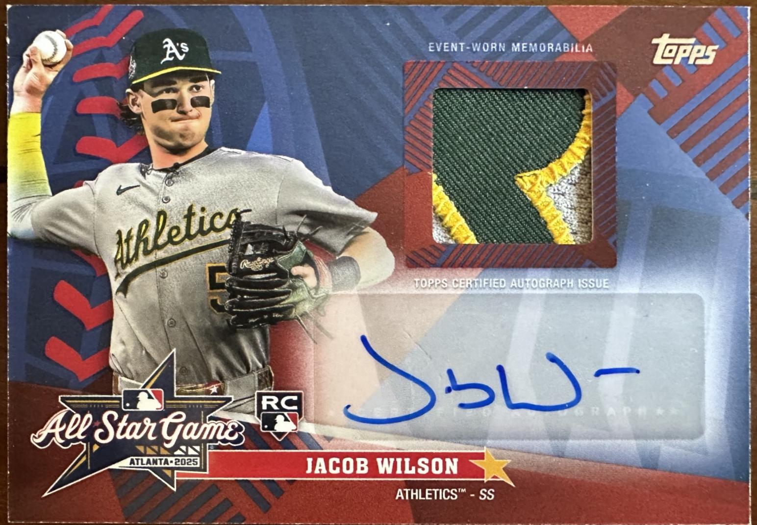 Jacob Wilson [Red] #AST-JWI