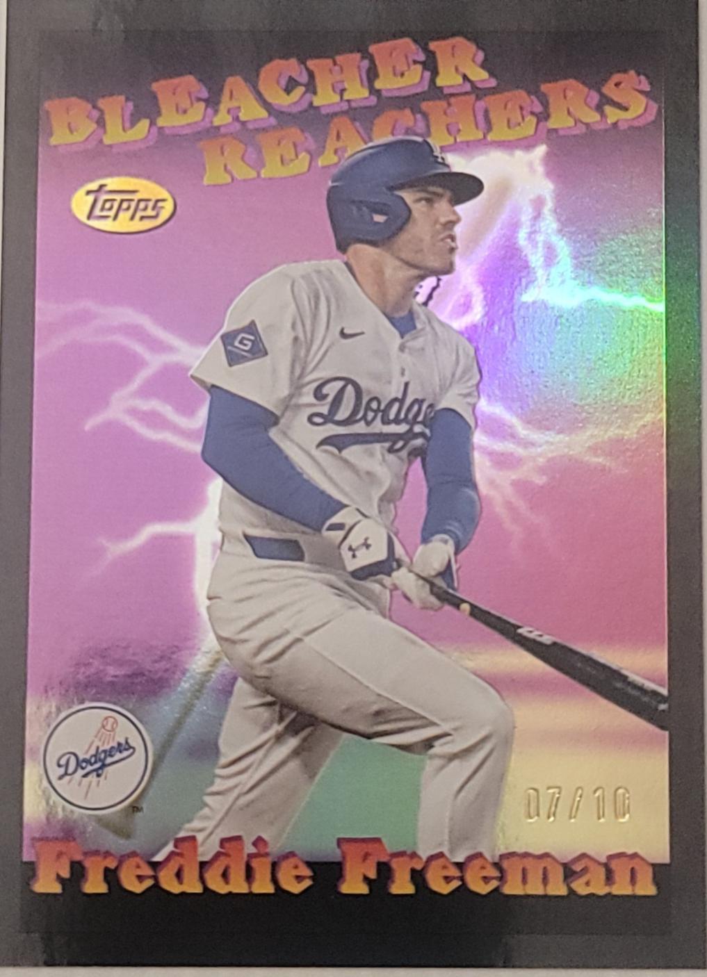 Freddie Freeman [Black Foil] #BR-22