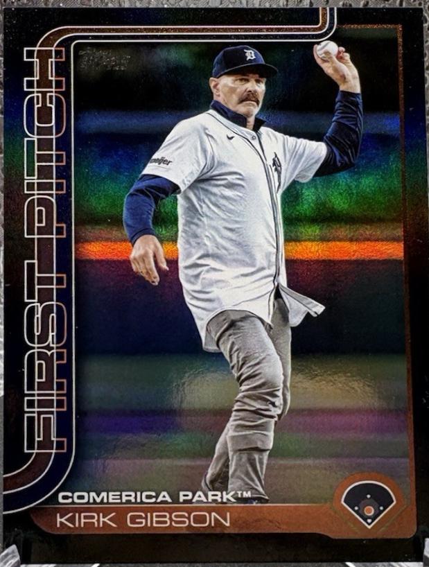 Kirk Gibson [Black Foil] #FPU-10