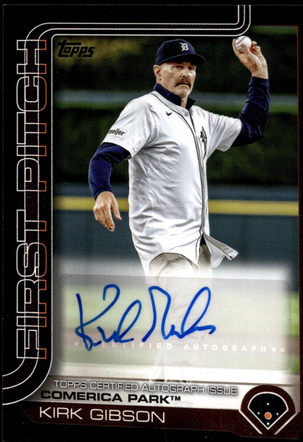 Kirk Gibson [Black] #FPA-KG