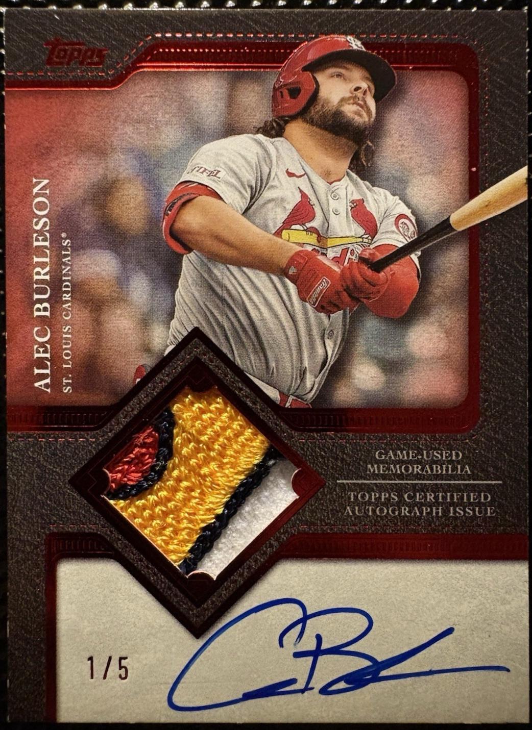 Alec Burleson [Red] #TFAP2-AB