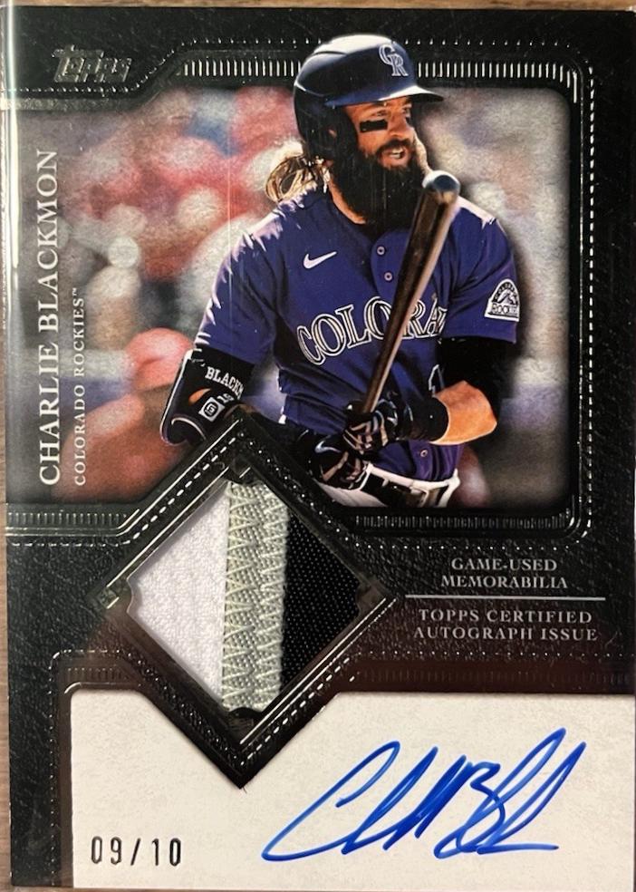 Charlie Blackmon [Black] #TFAPU-CB