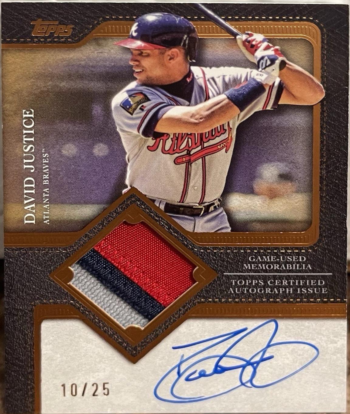 David Justice [Bronze] #TFAP2-DJ
