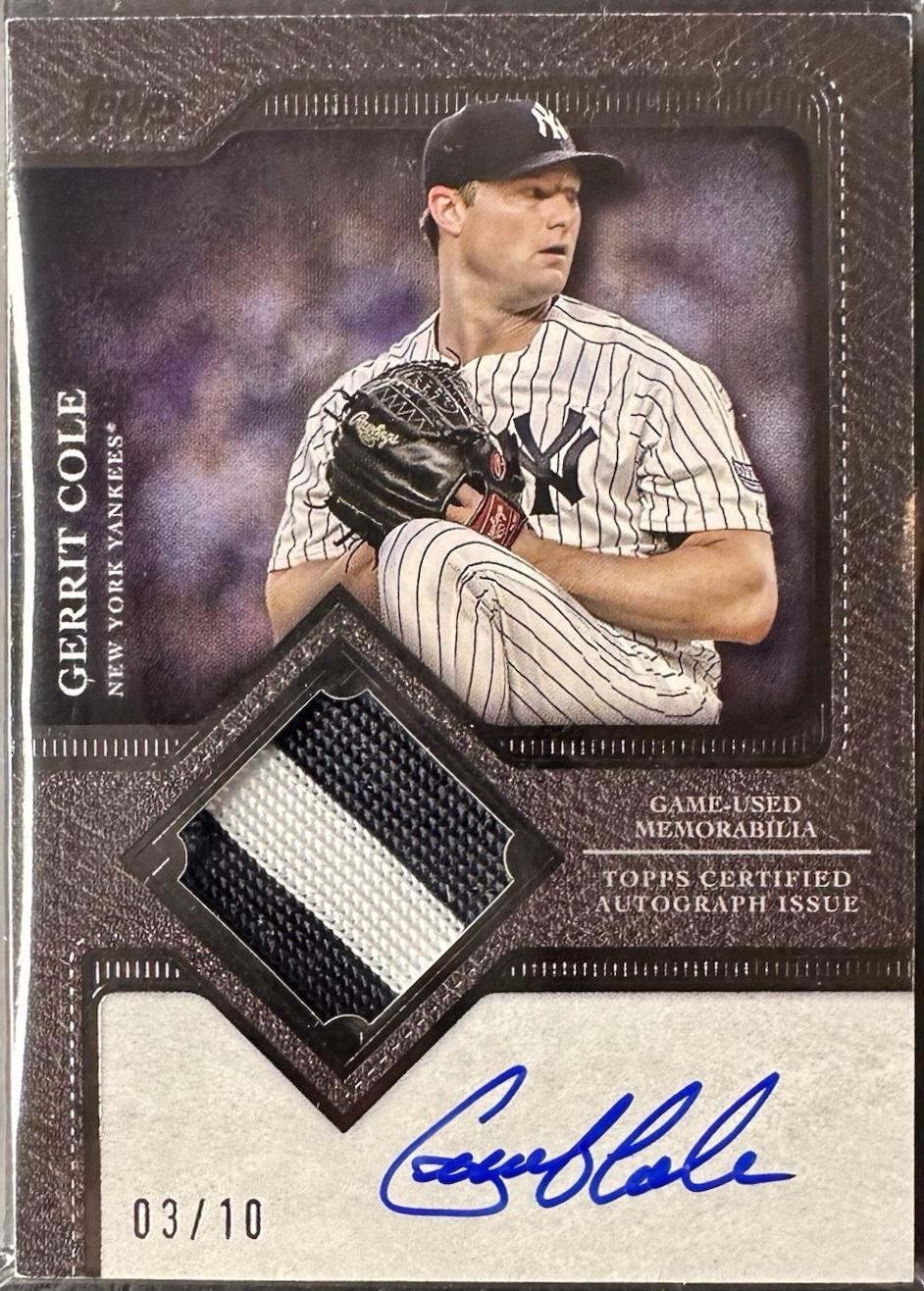 Gerrit Cole [Black] #TFAP-GC