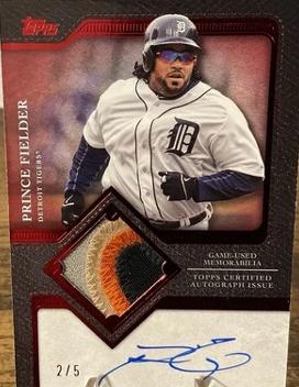 Prince Fielder [Red] #TFAP-PF