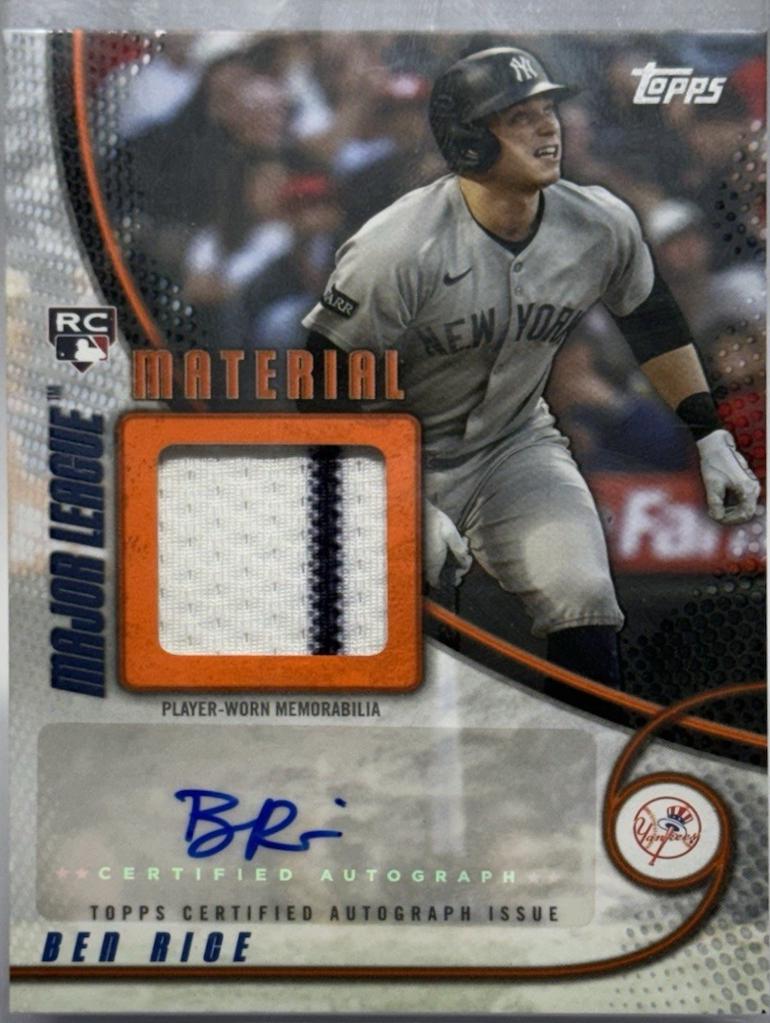 Ben Rice [Orange] #MMAU-BRI