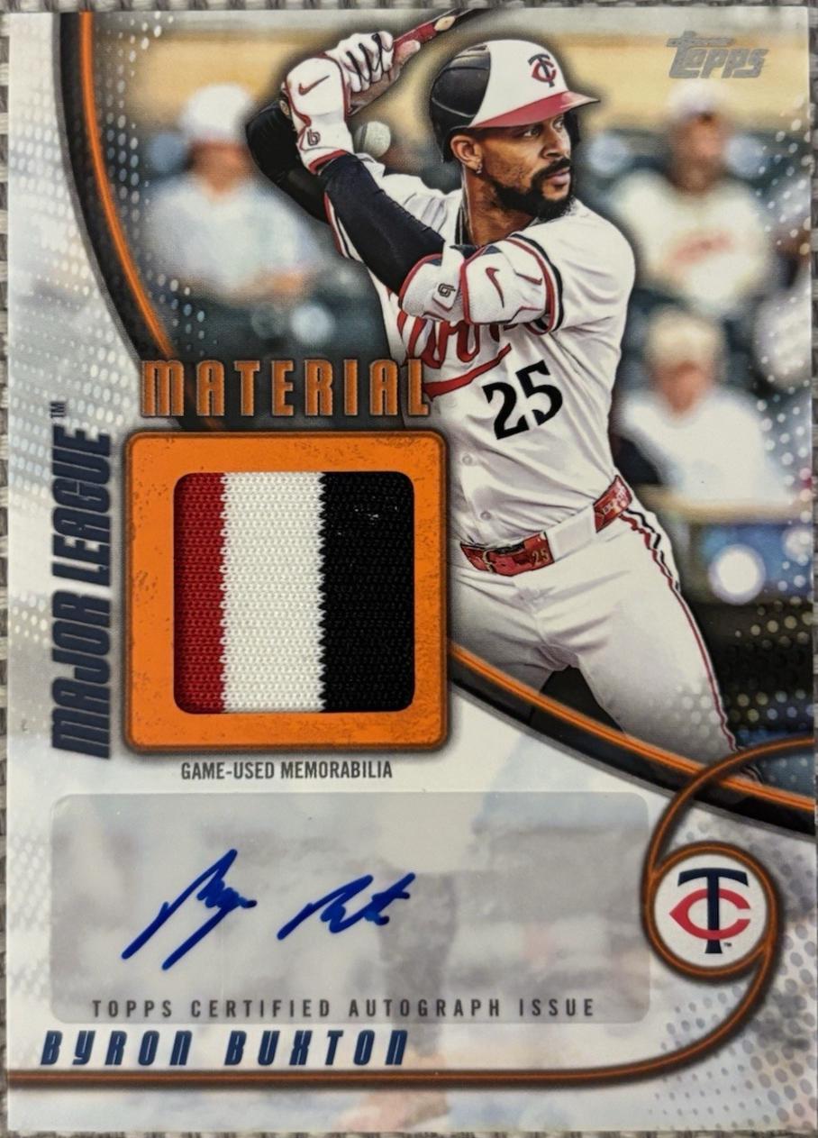 Byron Buxton [Orange] #MMAU-BB