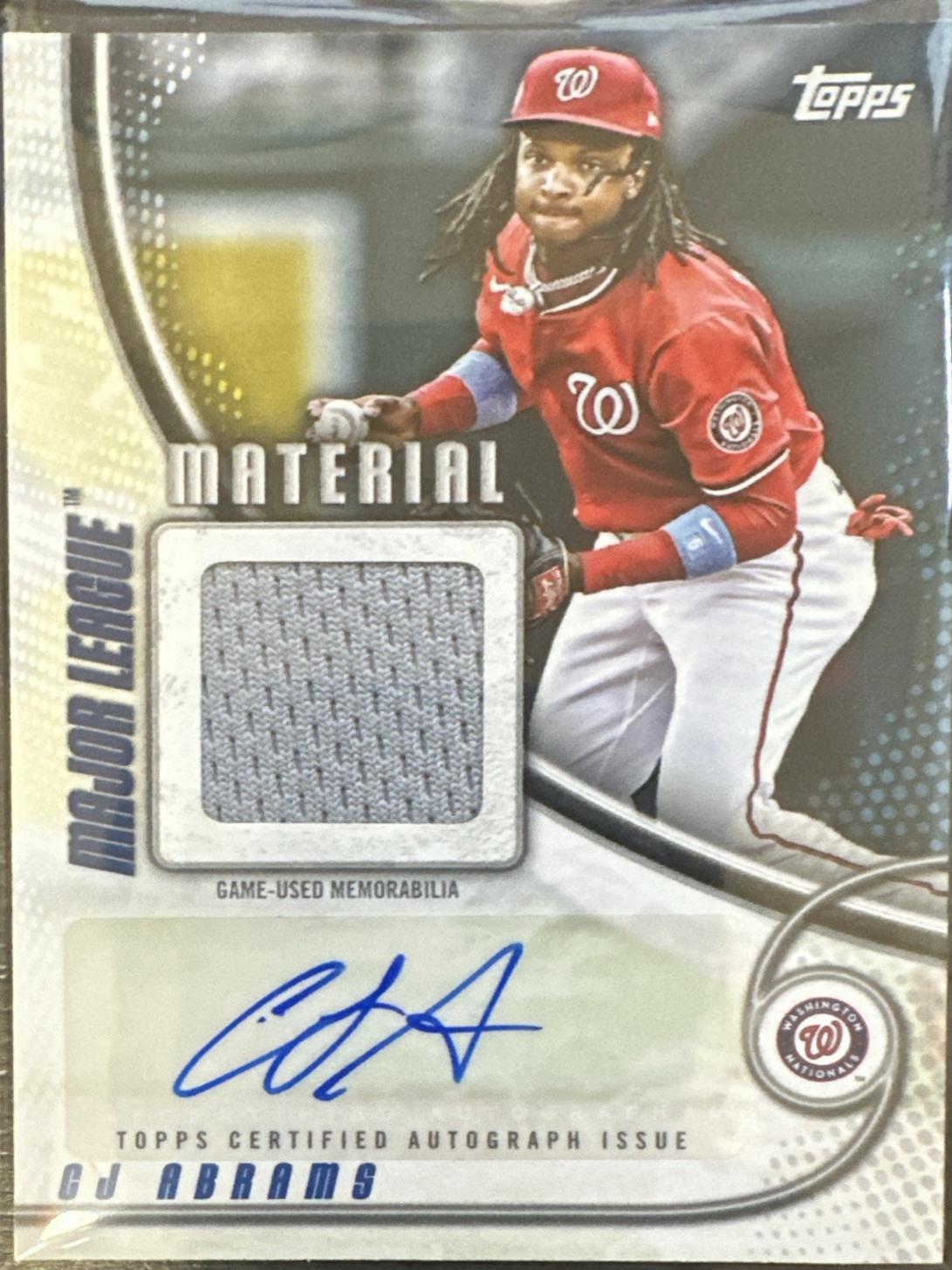 CJ Abrams #MMAU-CA