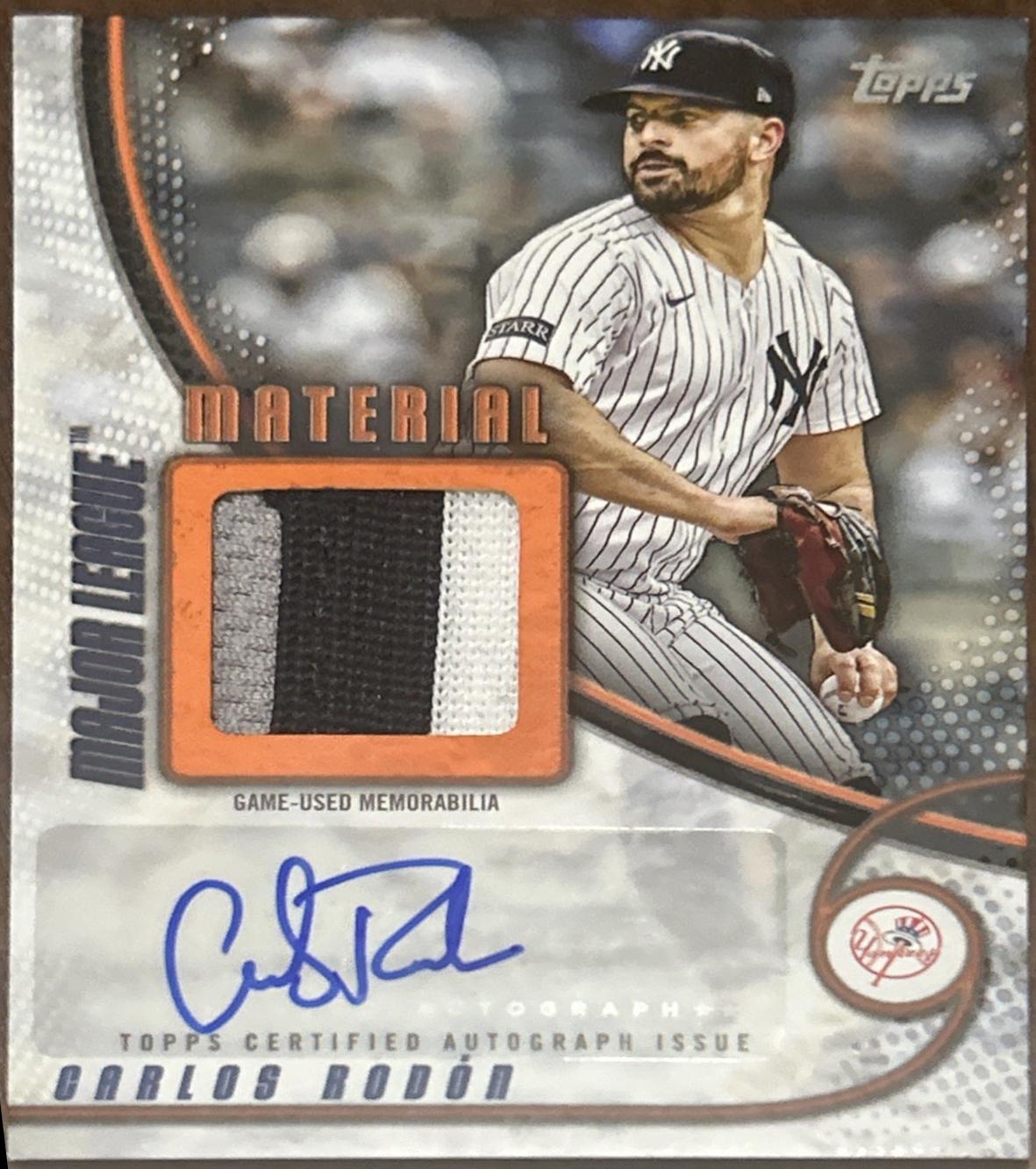 Carlos Rodon [Orange] #MMAU-CR