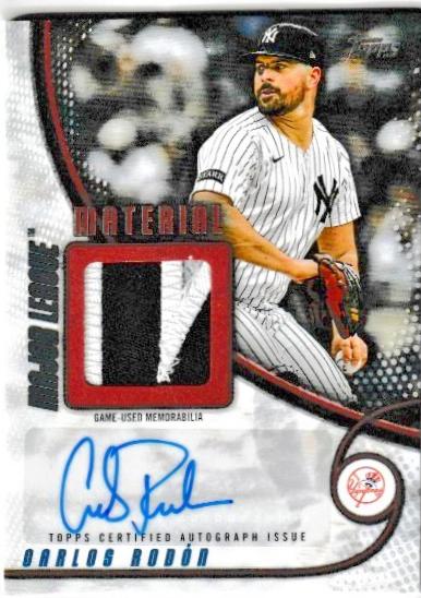 Carlos Rodon [Red] #MMAU-CR