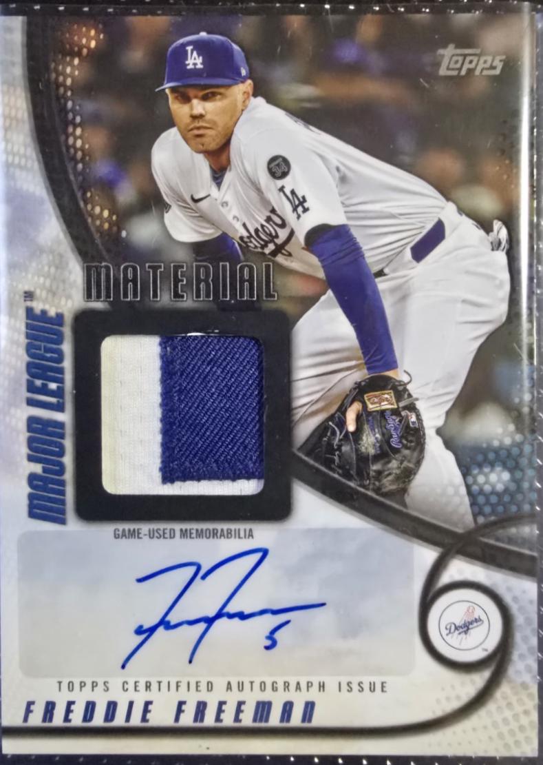 Freddie Freeman [Black] #MMAU-FF