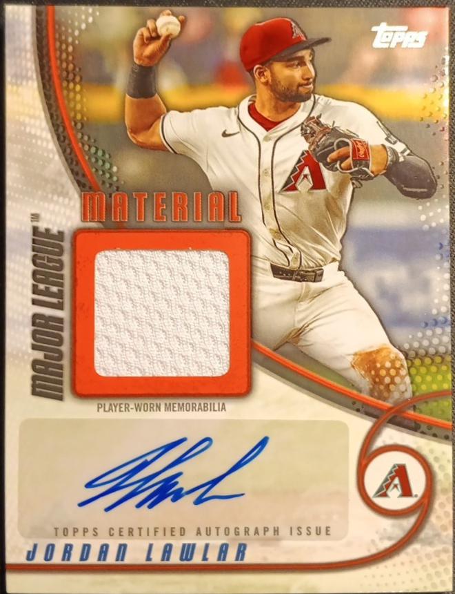 Jordan Lawlar [Orange] #MMAU-JL